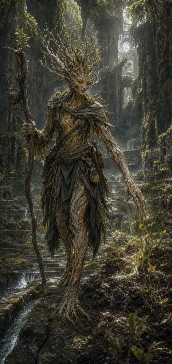 Druid, archetype Warden of the Strata (JdR Vestiges)