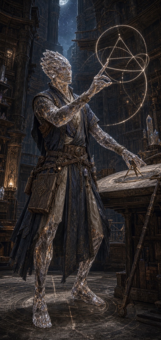 Wizard, archetype First Tracings (JdR Vestiges)