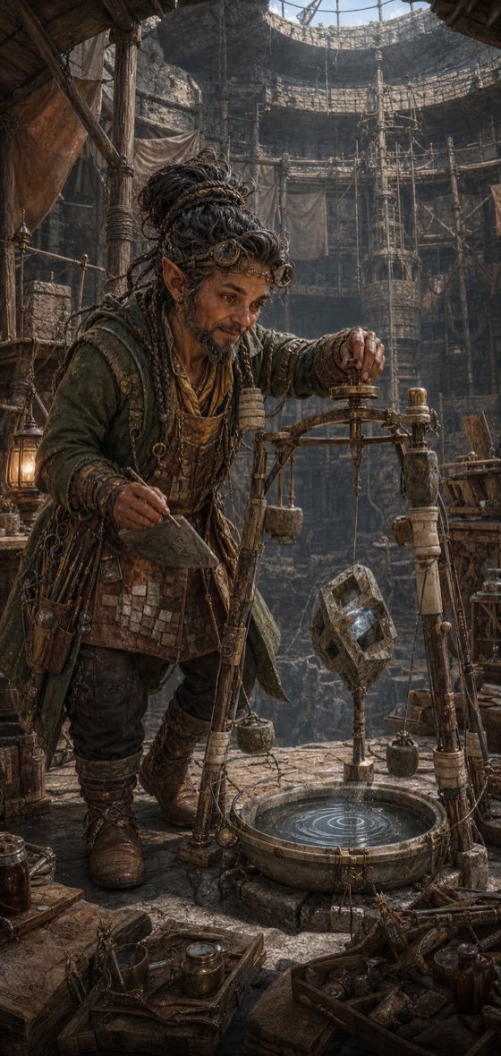 Mechanist, brand-new class of the Vestiges TTRPG